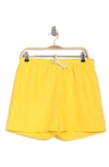 Abound Recycled 5" Volley Swim Shorts In Yellow Aspen