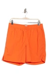 Abound Nylon Shorts In Orange Cracker