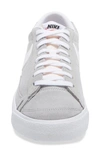 Nike Blazer Low '77 Vntg Suede Sneakers In Light Smoke Gray-grey In Grey