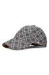 TORY BURCH T MONOGRAM BASEBALL CAP