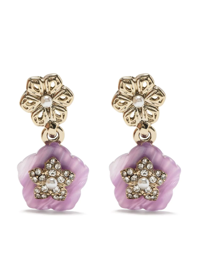 Marchesa Notte Pack Of Two Earrings In Gold