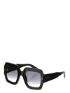 Gucci Woman Black Acetate Sunglasses