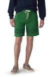 Rodd & Gunn Wilmington Bay Logo Sweat Shorts In Lawn