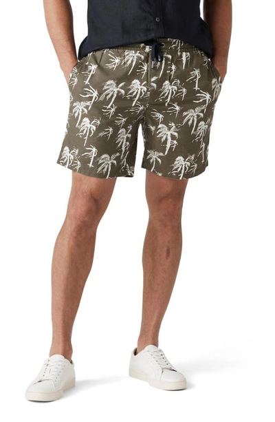 Rodd & Gunn Men's Totara Creek Printed Swim Shorts In Sage