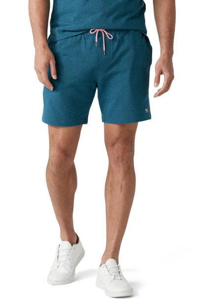 Rodd & Gunn Resort Piqué Cotton Shorts In Pacific