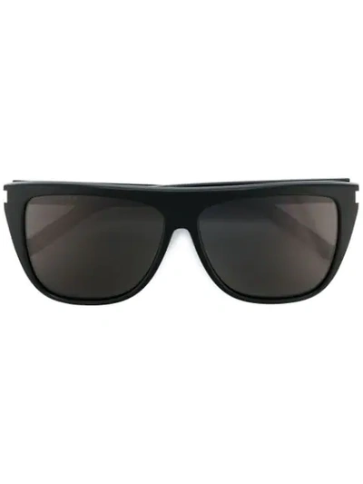 Saint Laurent 'new Wave'太阳眼镜 In Black