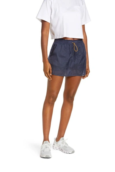 Outdoor Voices Windbreaker Skort In Dark Sky