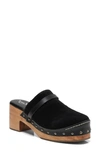 Free People Calabasas Clog In Black Suede
