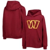 OUTERSTUFF YOUTH BURGUNDY WASHINGTON COMMANDERS TEAM LOGO PULLOVER HOODIE