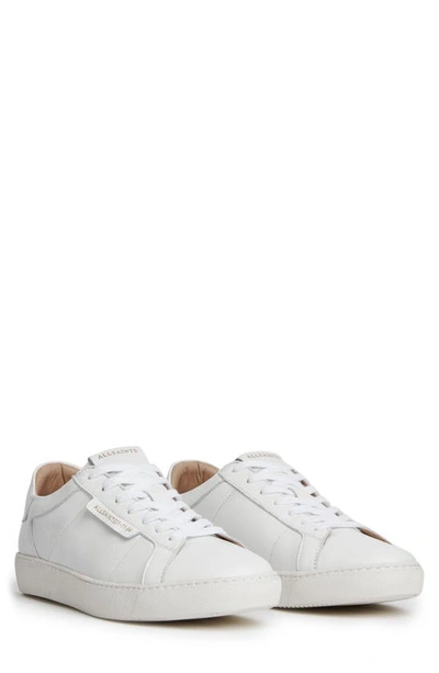 Allsaints Sheer Low Top Sneaker In White