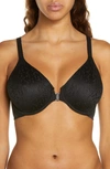 Chantelle Lingerie Norah Front Closure Molded Underwire Bra In Black