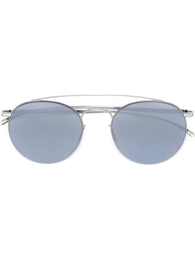 Mykita Round Sunglasses In Metallic