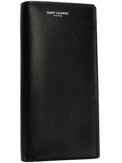 Saint Laurent Paris Continental Wallet In Black
