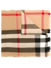 BURBERRY LIGHTWEIGHT CHECK WOOL CASHMERE SCARF,400419611356225
