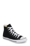 Converse Black Chuck Taylor All Star Platform High-top Sneakers In Black