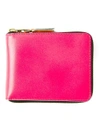 Comme Des Garçons 'new Super Fluo' Wallet In Pink