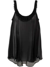 Gilda & Pearl 'bardot' Babydoll - Black In Black