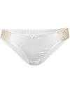 GILDA & PEARL Gina lace detailed knickers,007211666483