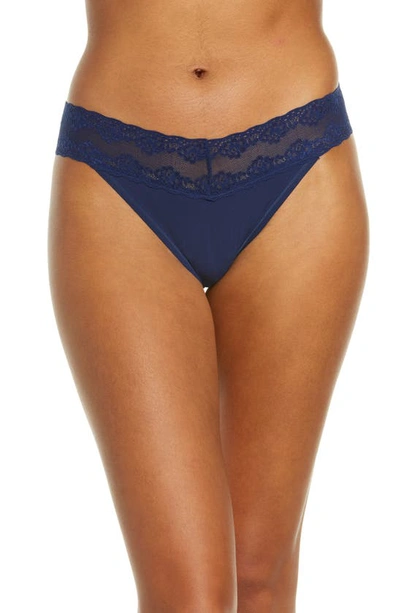 Natori Bliss Perfection Thong In Evening Sky