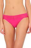 Natori Bliss Perfection One-size Thong In Berry Fizz