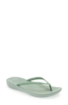 Fitflop Iqushion Flip Flop In Bay Green