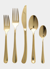 Vietri Settimocielo Oro Five-piece Place Setting Set In Gold