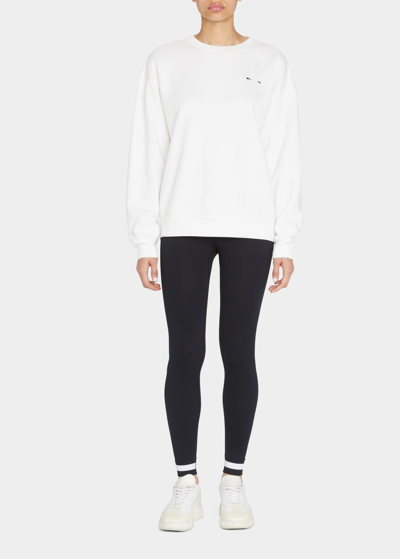 The Upside Saturn Arrow Sweatshirt In White