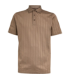 PURDEY COTTON STRIPED POLO SHIRT