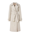 BURBERRY COTTON BELTED TRENCH COAT