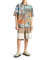 Off-white Graffiti-print Short-sleeved Shirt In Multicolor