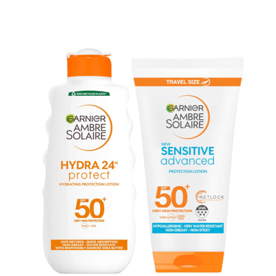 Garnier Ambre Shea Butter Sun Protection Cream Spf50 And Mini 50ml Bundle