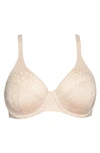 Chantelle Lingerie Norah Front Closure Molded Underwire Bra In Rose