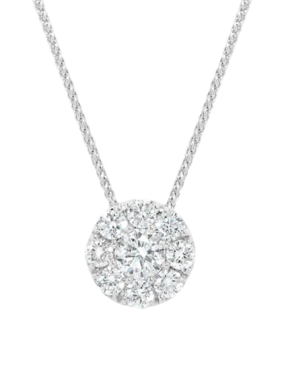 Saks Fifth Avenue Women's 14k White Gold & 0.5 Tcw Diamond Necklace