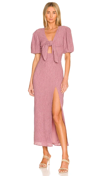 House Of Harlow 1960 X Revolve Vincenza Dress In Mauve