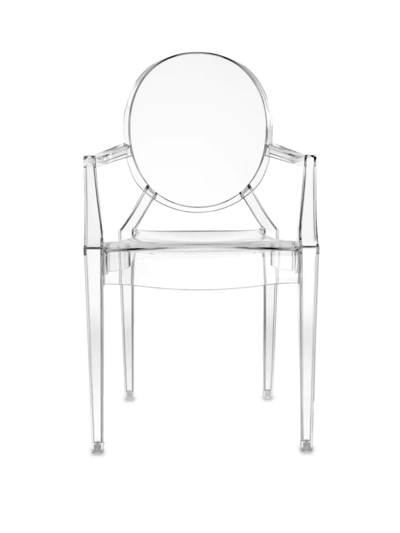 Kartell Two-piece Louis Ghost Armchairs