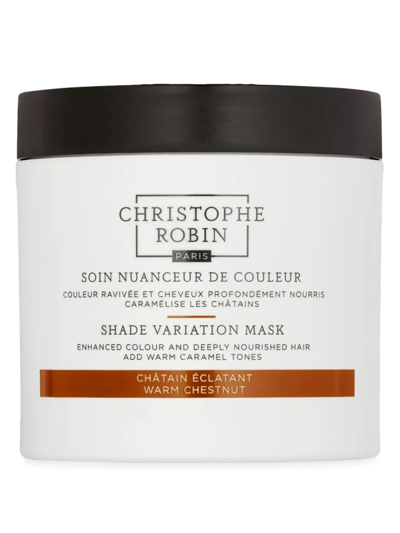 Christophe Robin Shade Variation Mask In Warm Chestnut