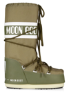 Moon Boot Icon Nylon Boots In Khaki