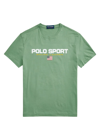 Polo Ralph Lauren Polo Sport Jersey T-shirt In Outback Green