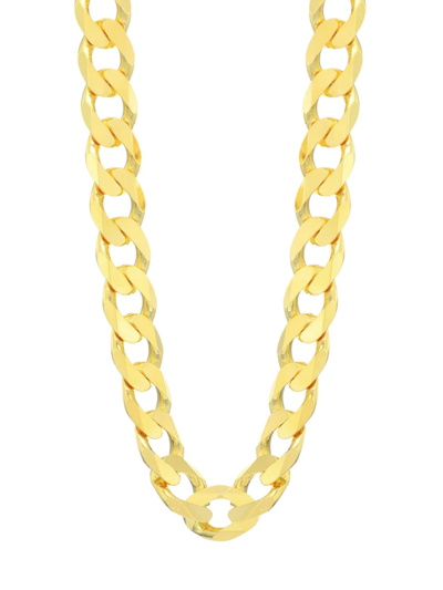 Loren Stewart 14k Gold Vermeil Xxl Curb Chain Necklace