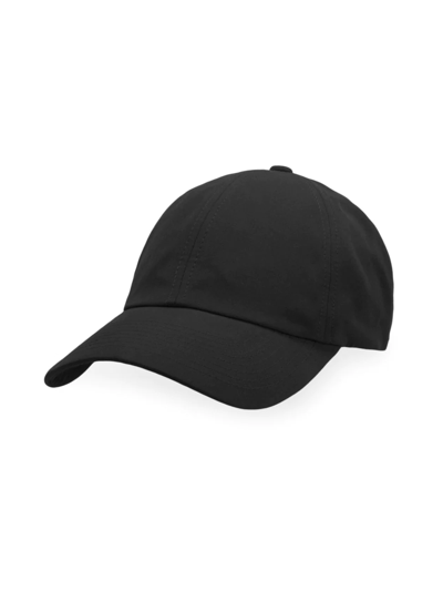 Varsity Headwear Men's Wool Tech Baseball Hat In Ebony Blacks Eaqual