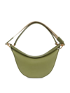Loewe Small Luna Leather Hobo Bag In Avocado Green