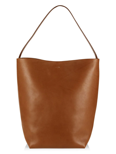 The Row Women's Large N/s Park Tote In Dark Couio