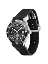 MONTBLANC MEN'S 1858 ICED SEA STAINLESS STEEL & RUBBER WATCH