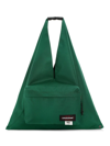 Mm6 Maison Margiela Mm6 X Eastpak Nylon Triangle Tote In Green