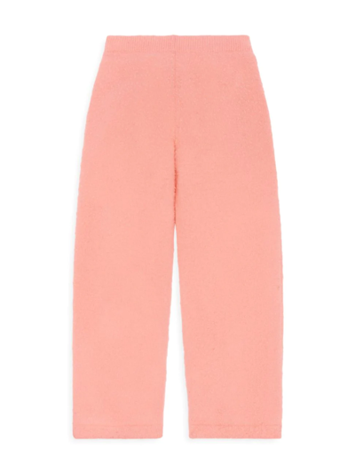 The Row Kids' Bugsy Wool & Cashmere Trousers In Pink