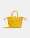 Lafayette 148 Vachetta Leather 8 Knot Tote—mini-dandelion-one