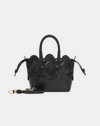 Lafayette 148 Vachetta Leather 8 Knot Tote—mini-black-one