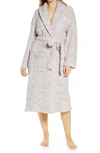 Barefoot Dreams Cozychic® Unisex Robe In Heather Mauve Mist-pearl