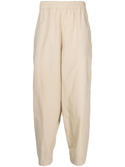 Toogood Acrobat Organic-cotton Jersey Track Pants In Neutrals