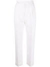 SAINT LAURENT WOOL TAILORED TROUSERS